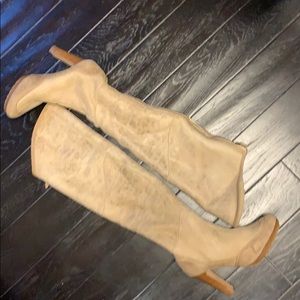 Ugg Over the Thigh High Heeled Boots Size 11